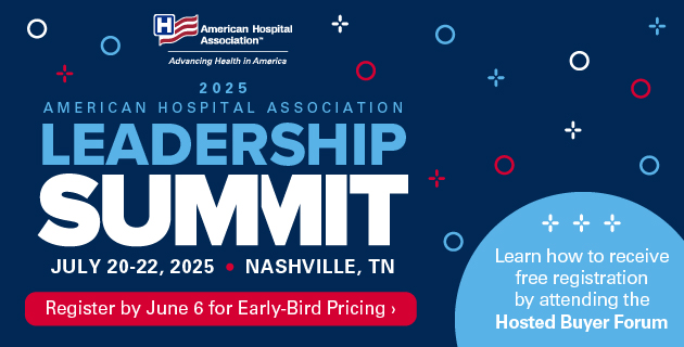 2025 AHA Leadership Summit | July 20-22 | Nashville | Register Now